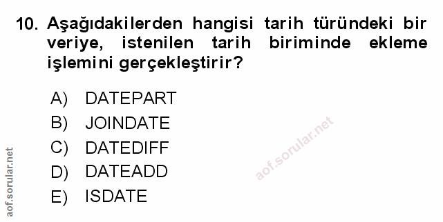 Soru 10