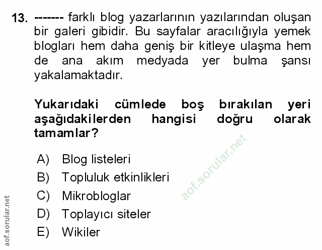 Soru 13