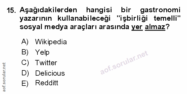 Soru 15