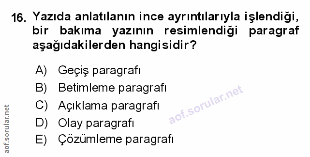 Soru 16