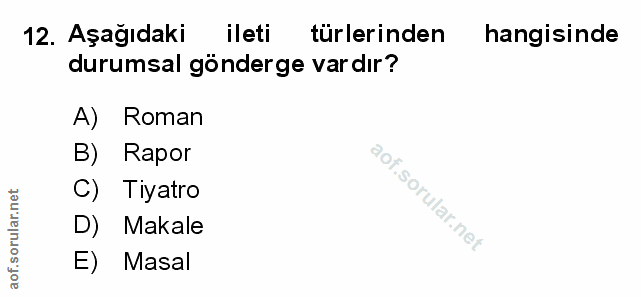 Soru 12
