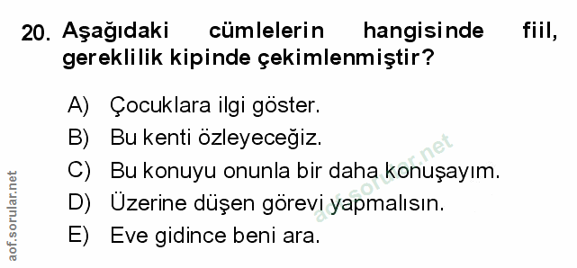 Soru 20