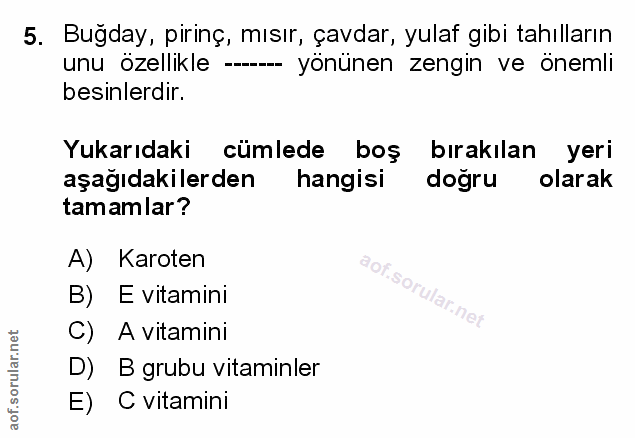 Soru 5