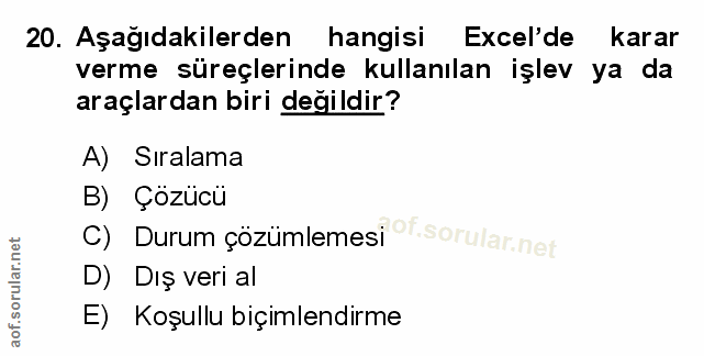 Soru 20