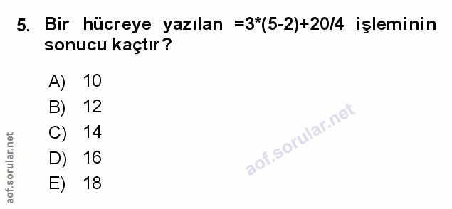 Soru 5