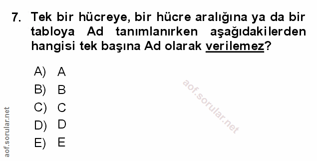 Soru 7