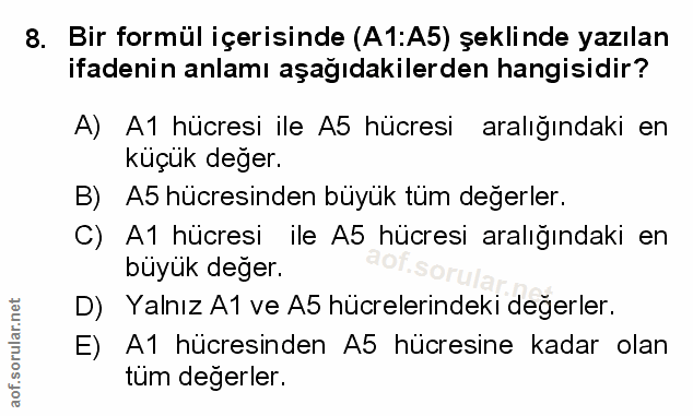 Soru 8
