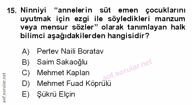 Soru 15
