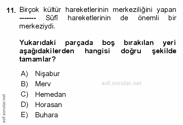 Soru 11
