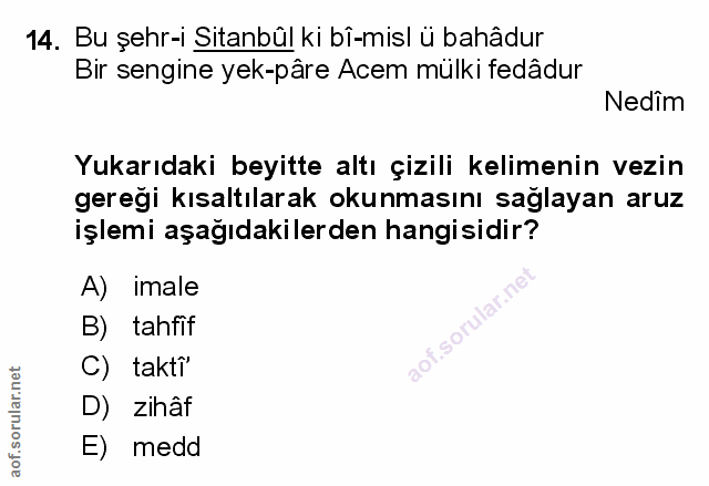 Soru 14