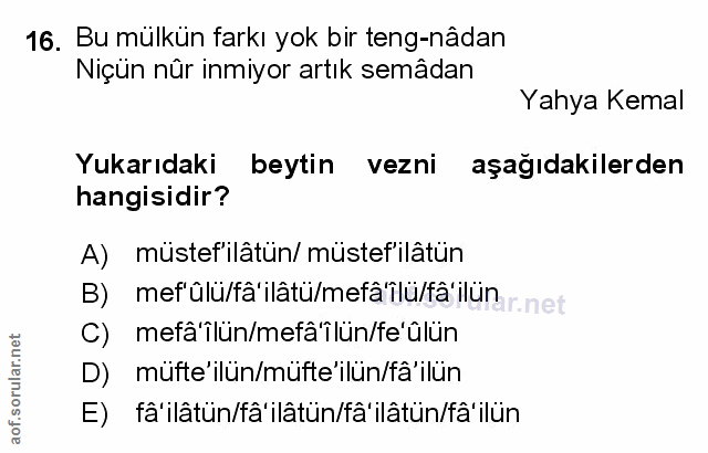 Soru 16