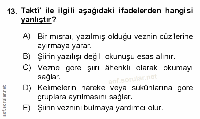 Soru 13