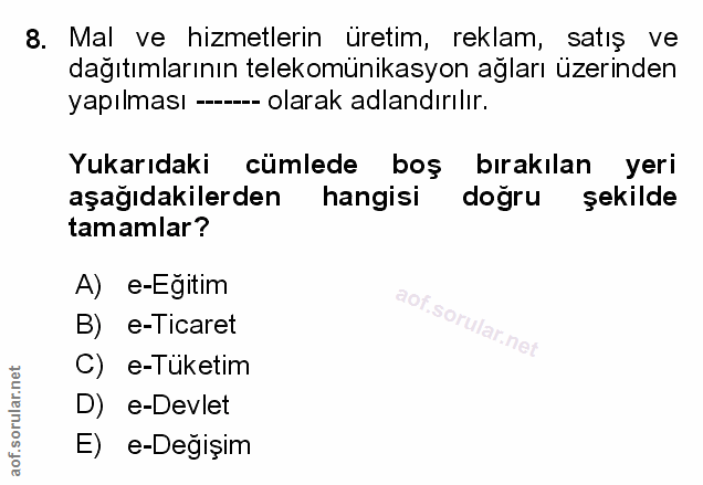 Soru 8
