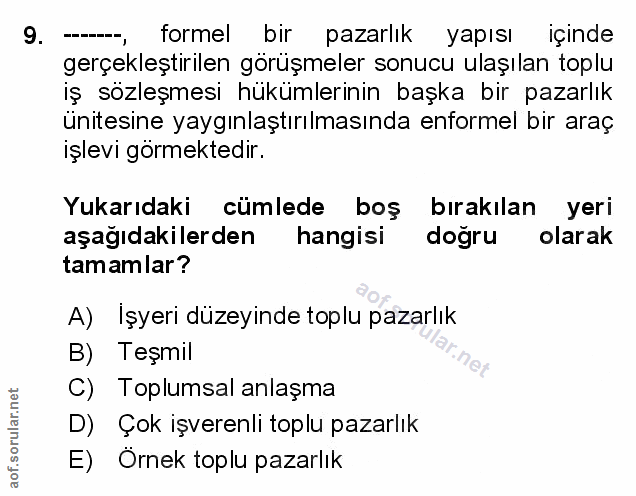 Soru 9