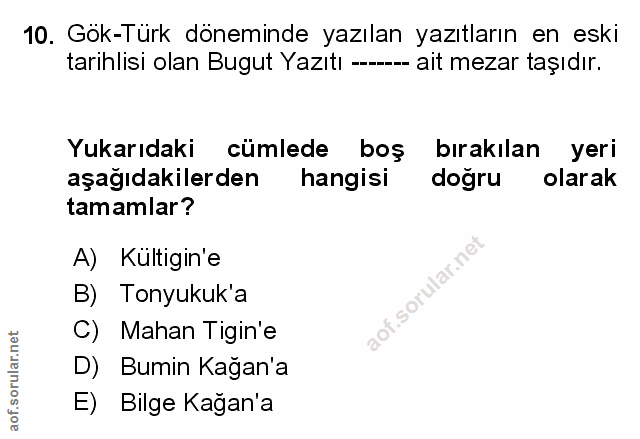 Soru 10