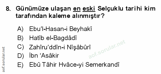 Soru 8