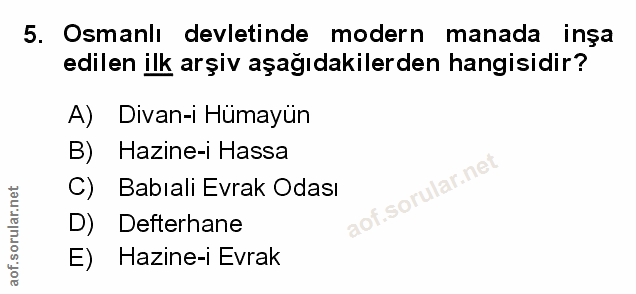 Soru 5