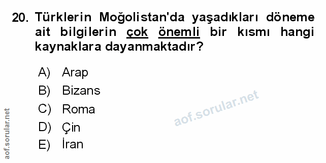 Soru 20