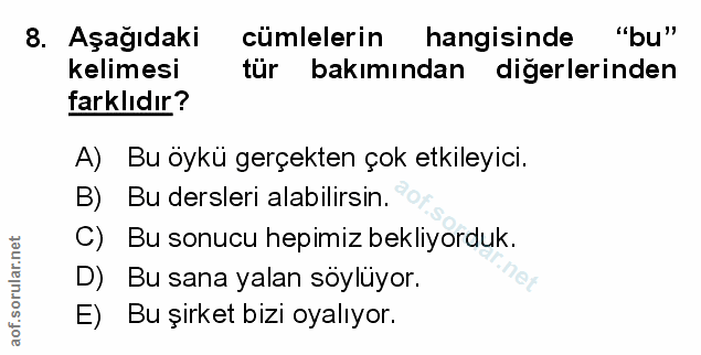 Soru 8