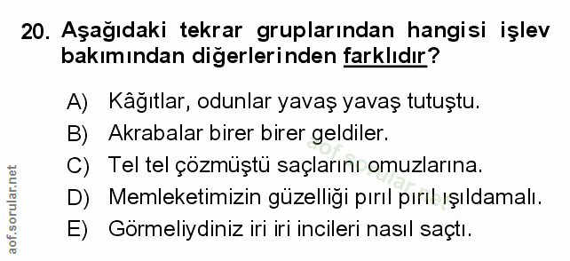 Soru 20