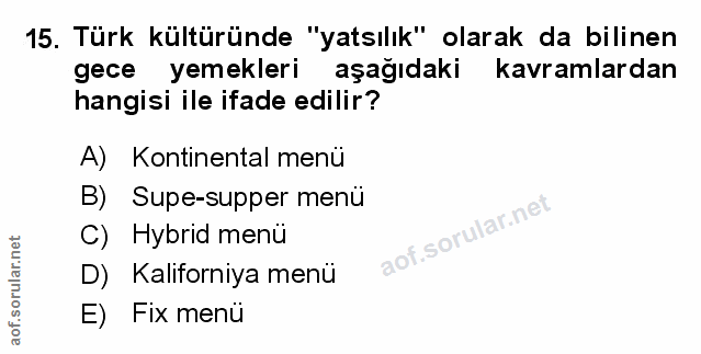 Soru 15