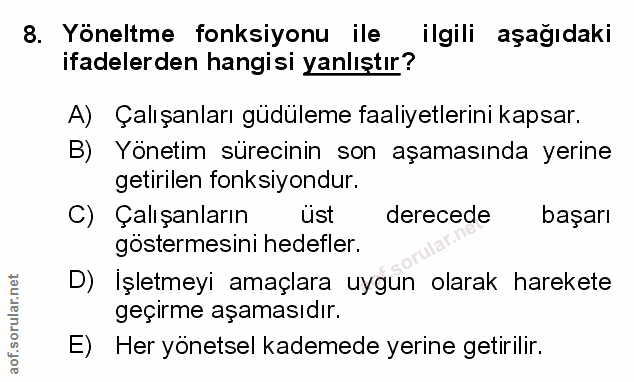 Soru 8