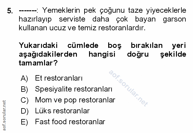 Soru 5