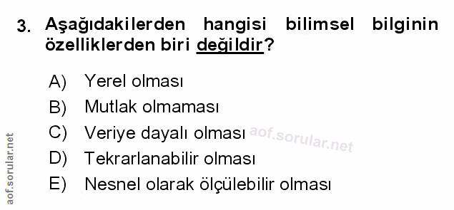 Soru 3