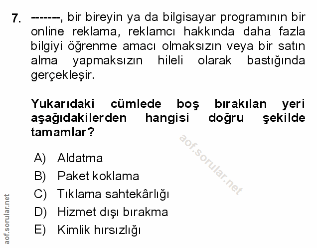 Soru 7