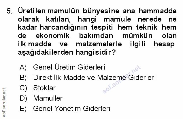 Soru 5