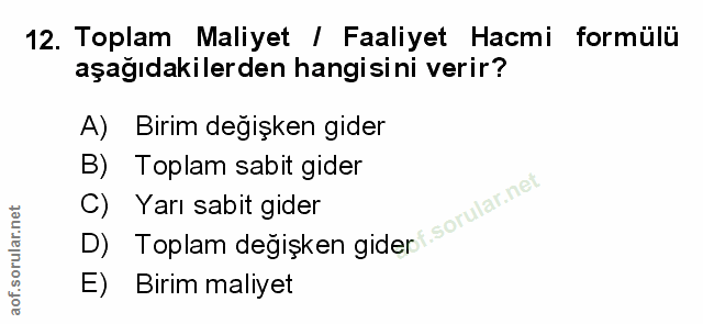 Soru 12