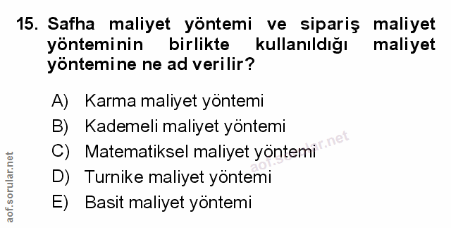 Soru 15