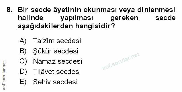Soru 8