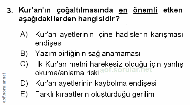 Soru 3