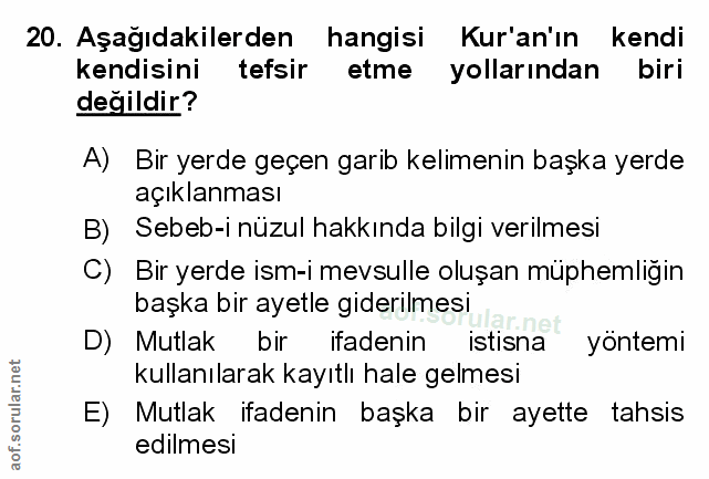 Soru 20
