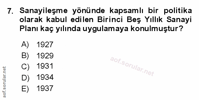 Soru 7