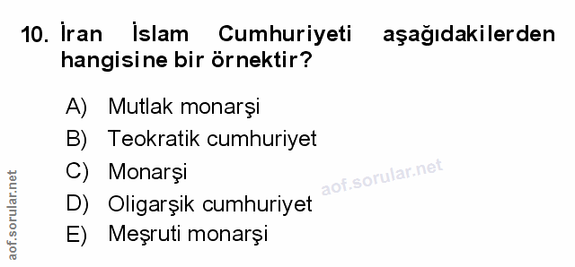Soru 10