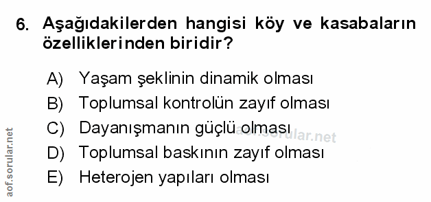 Soru 6