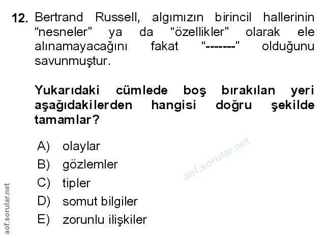 Soru 12