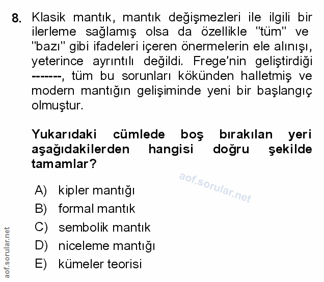Soru 8