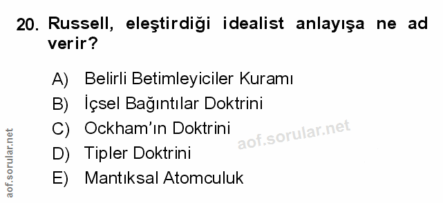 Soru 20