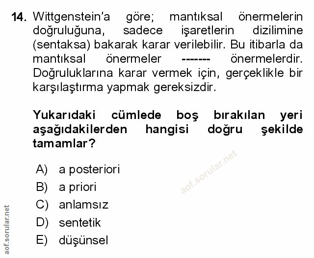 Soru 14
