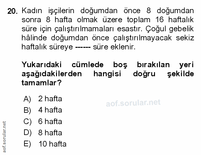 Soru 20