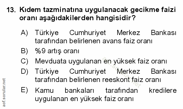 Soru 13