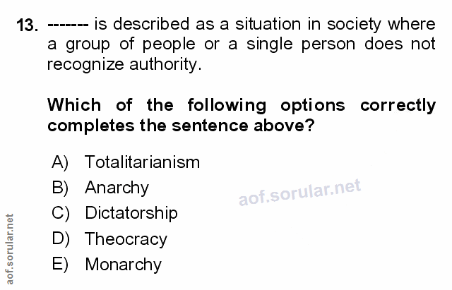 Soru 13