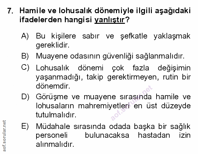 Soru 7
