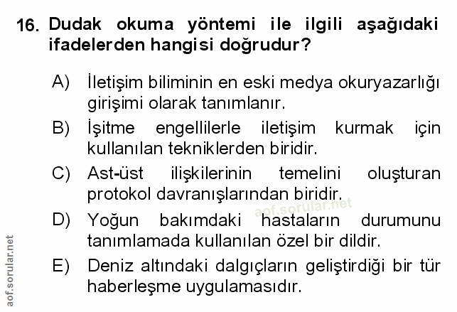 Soru 16