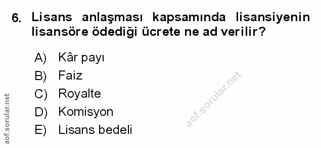 Soru 6