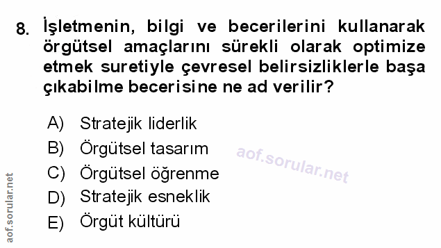 Soru 8