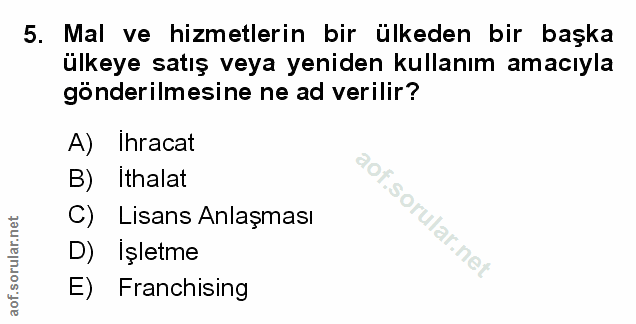 Soru 5